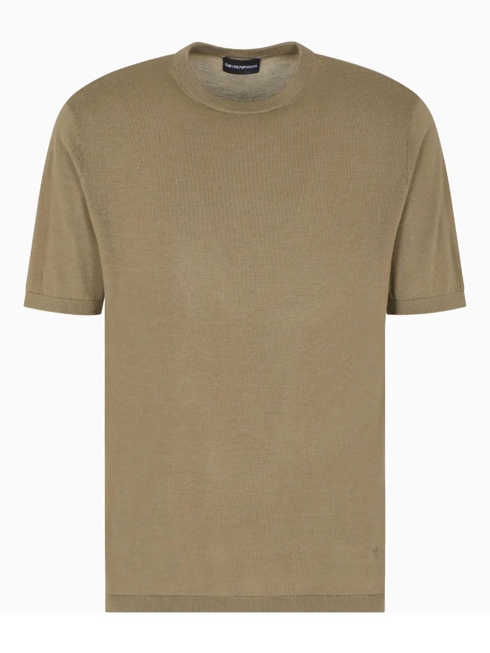 Emporio Armani T-shirt met ronde hals Beige