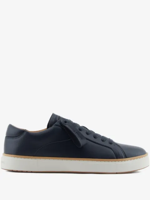 Emporio Armani leather lace-up sneakers