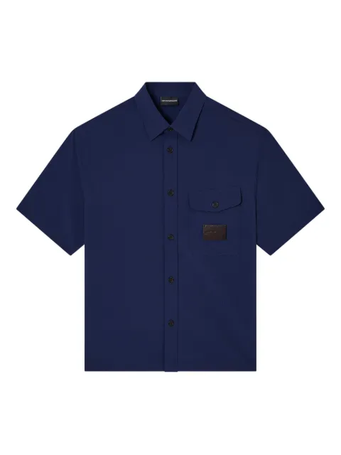 Emporio Armani patch-pocket shirt