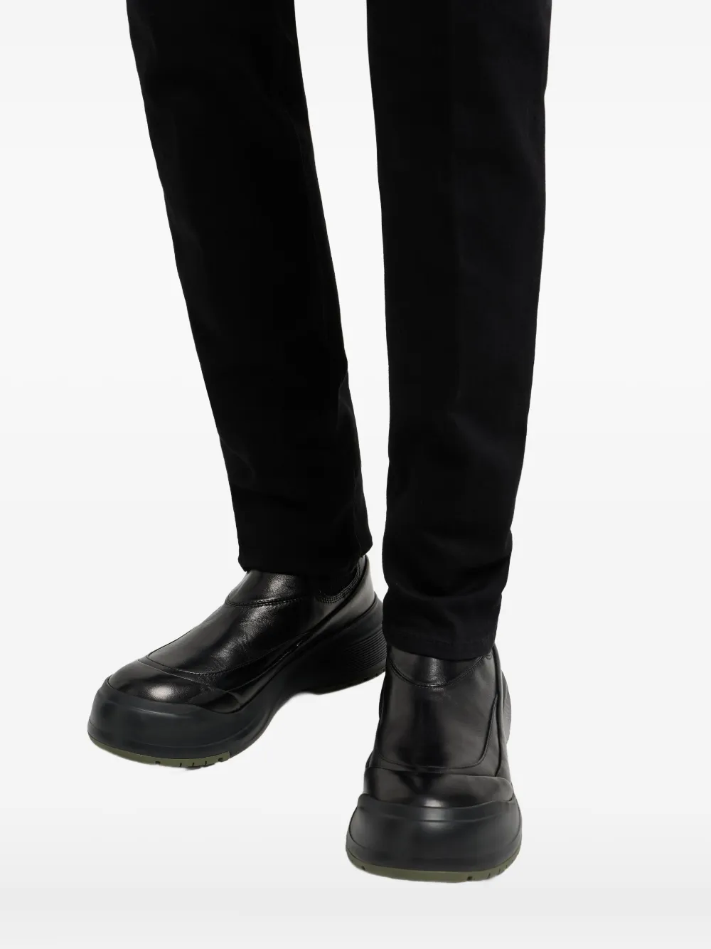 Emporio Armani Jeans met vijf zakken Zwart