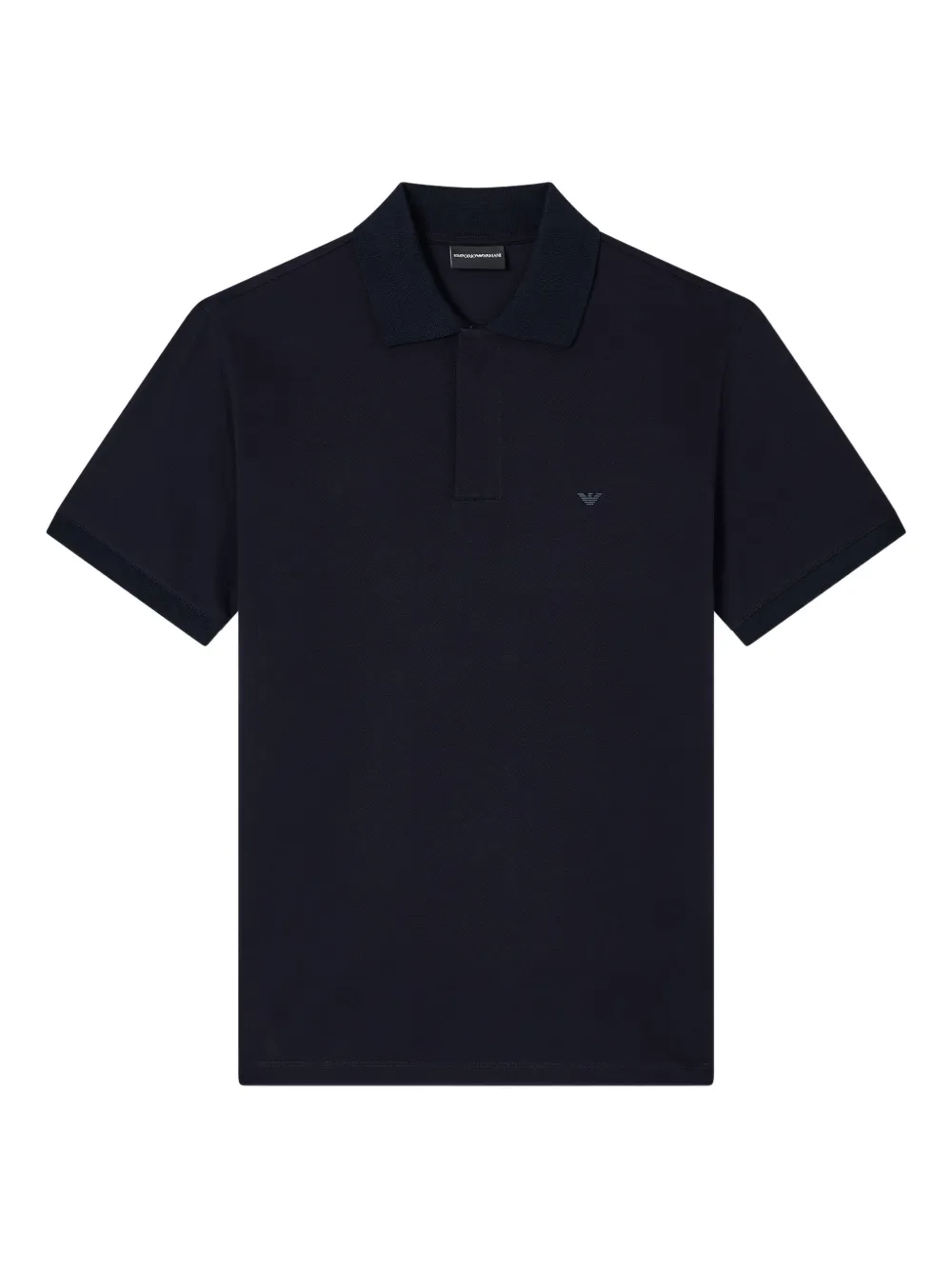 Emporio Armani Poloshirt met logo-applicatie Blauw