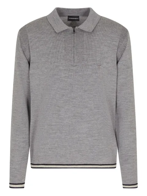 Emporio Armani wool polo shirt 