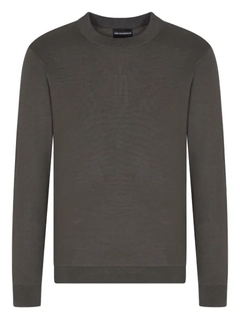 Emporio Armani crew-neck wool sweater