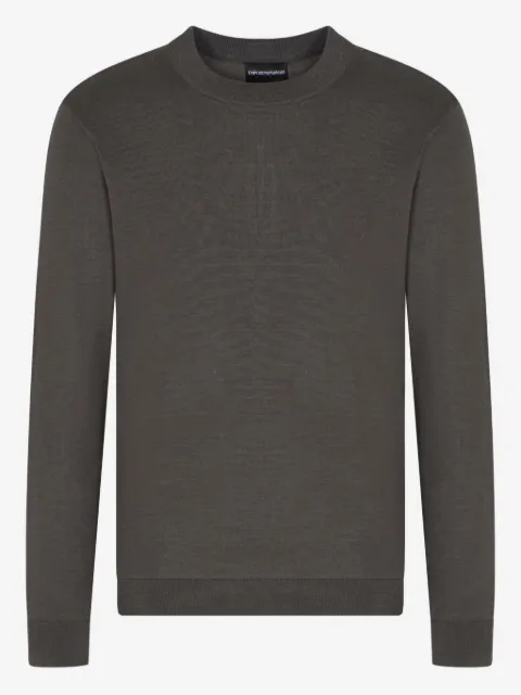 Emporio Armani crew-neck wool sweater