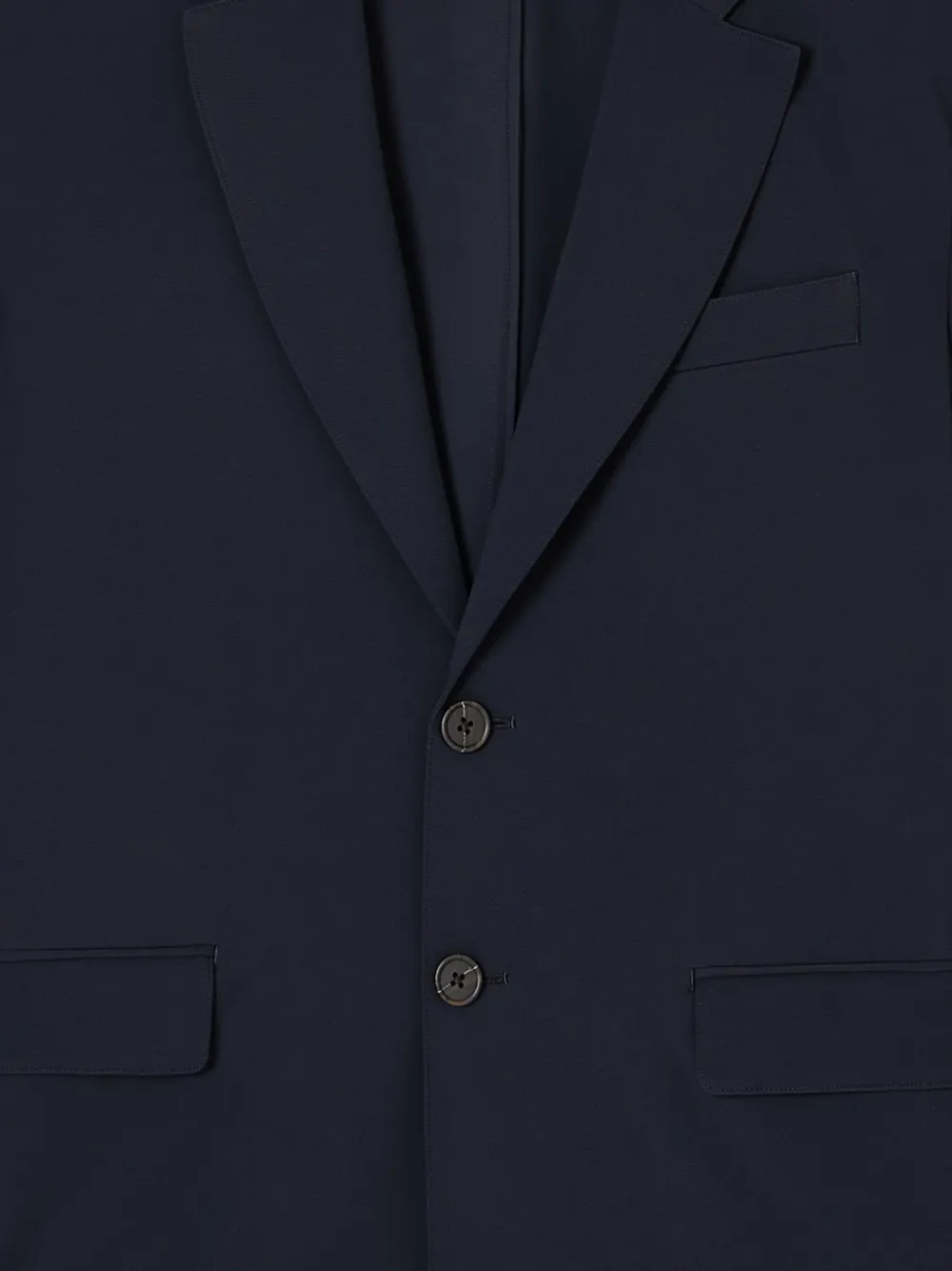 Emporio Armani Blazer met enkele rij knopen Blauw