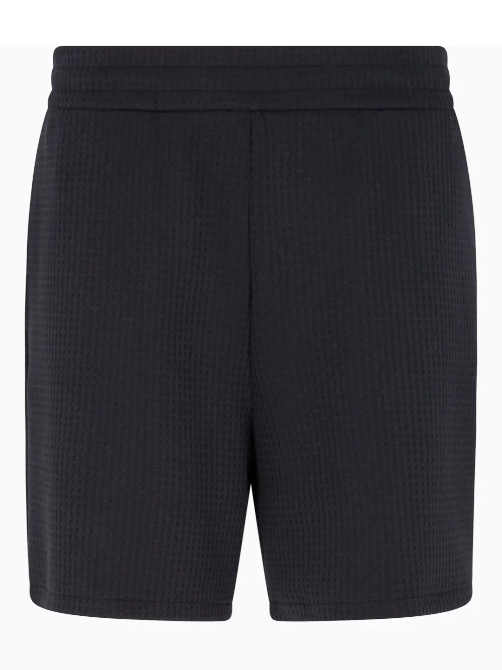 Emporio Armani textured track shorts | Blue | Image 1