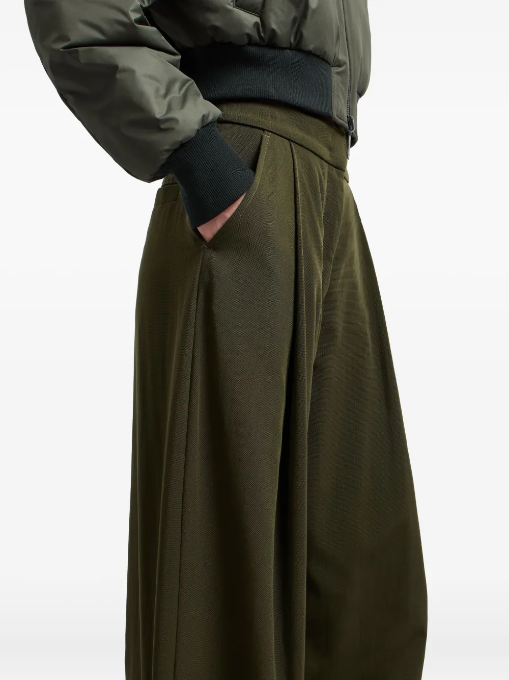 Emporio Armani Plooibroek Groen