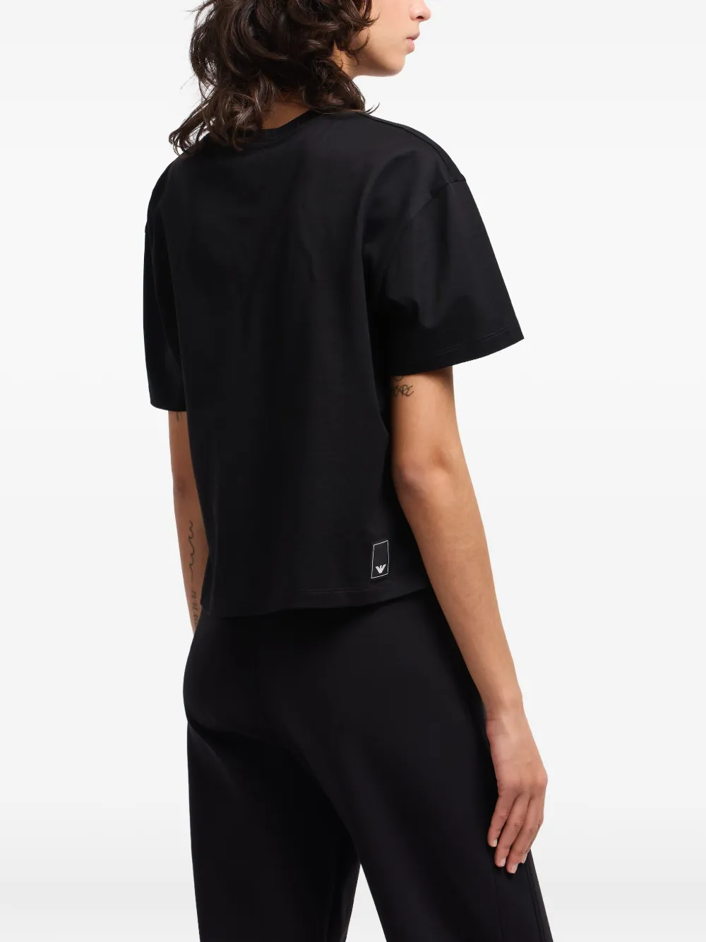 Emporio Armani T-shirt met korte mouwen Zwart