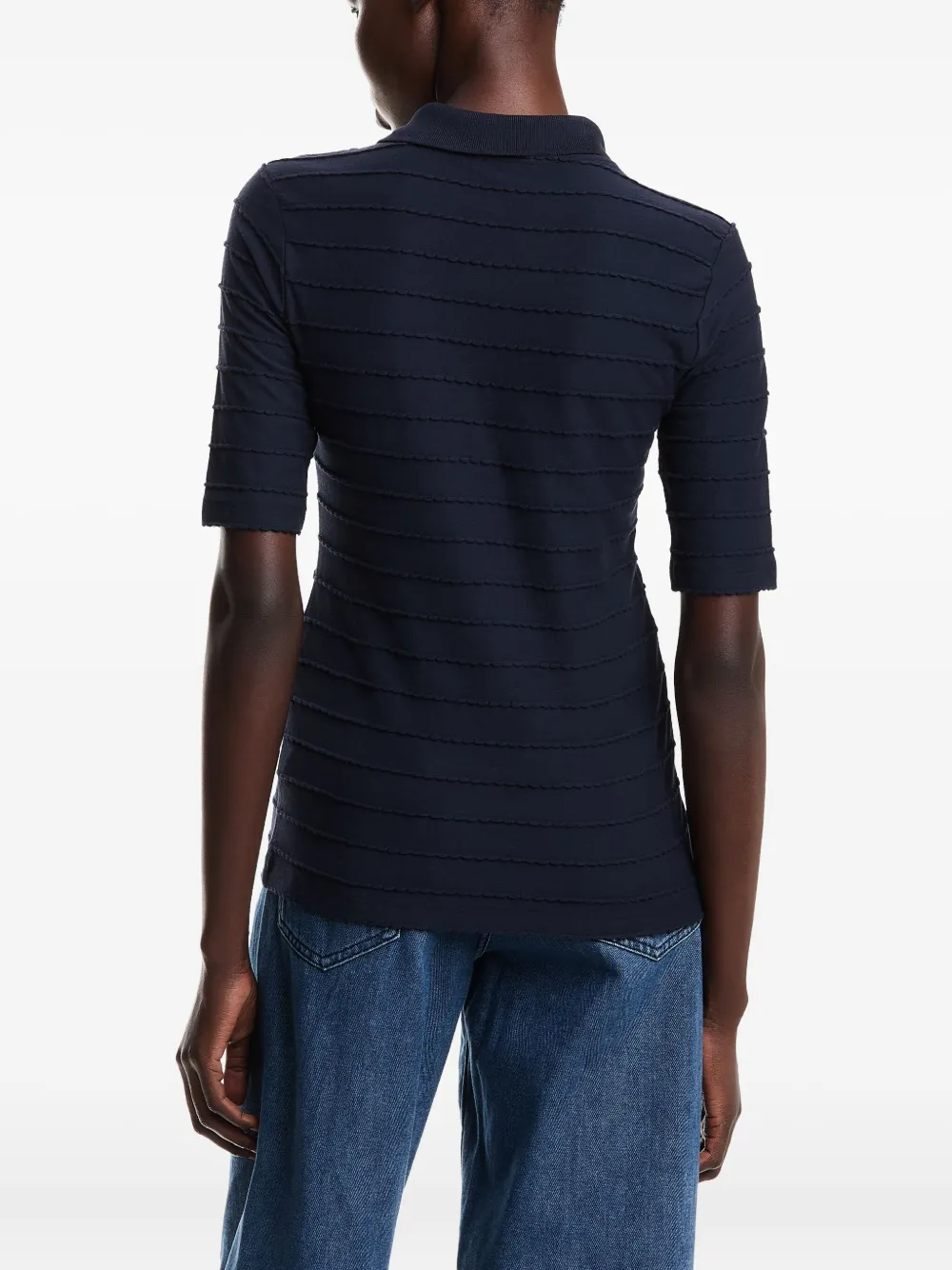 Emporio Armani Gestreept T-shirt Blauw