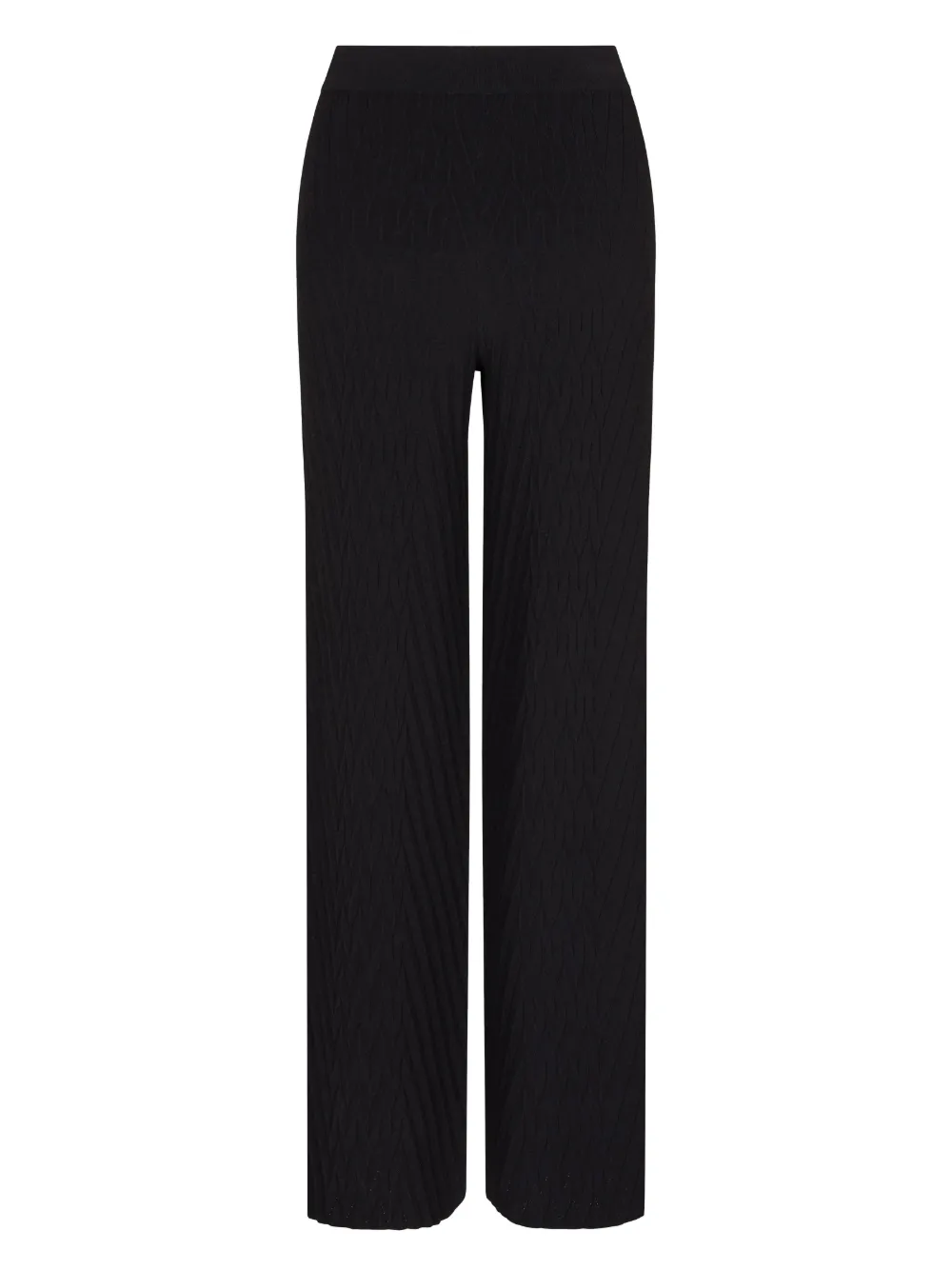 Emporio Armani Pantaloni con pieghe - Nero