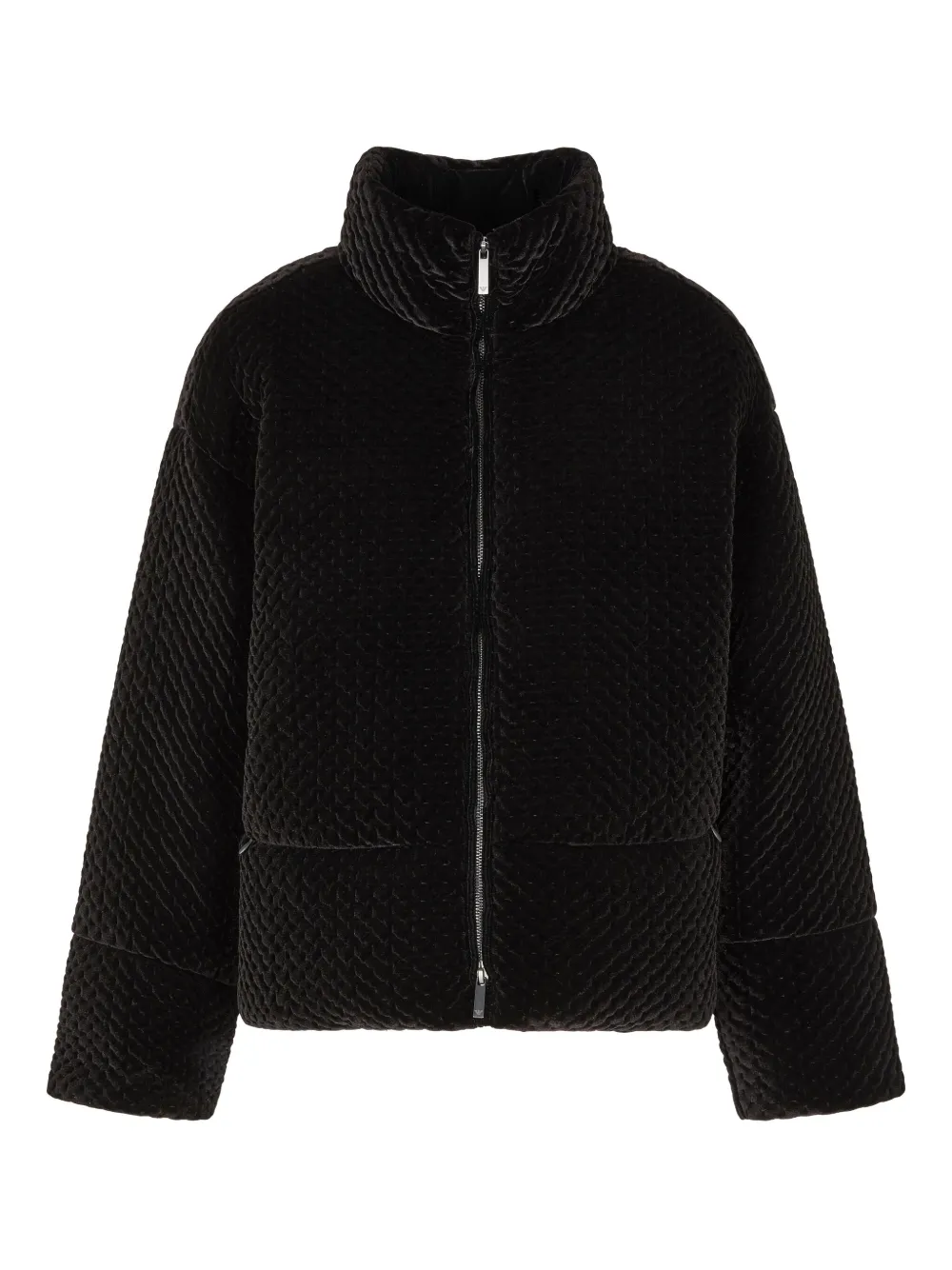 Emporio Armani velvet jacket | Black | Image 1