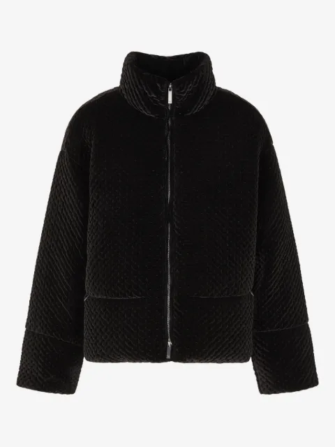 Emporio Armani chamarra de terciopelo