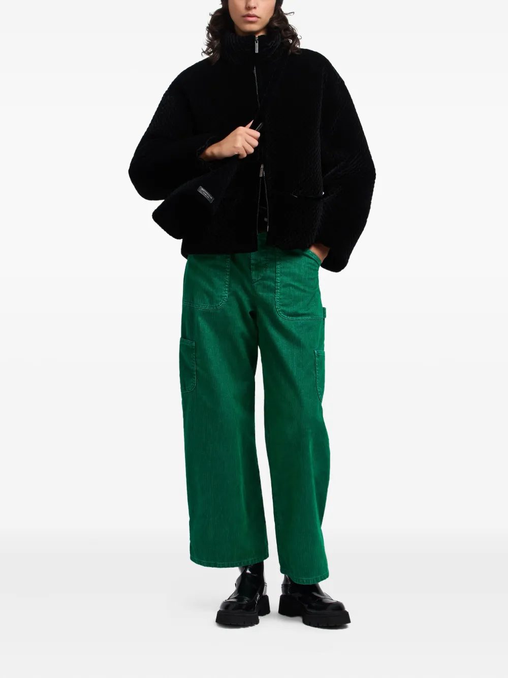Emporio Armani velvet jacket | Varsity Jackets | Image 2