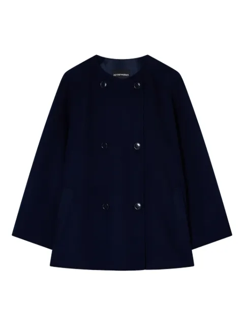 Emporio Armani double-breasted coat