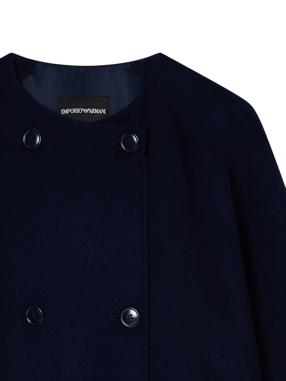 Emporio Armani double-breasted coat | Double Breasted & Peacoats | Image 2