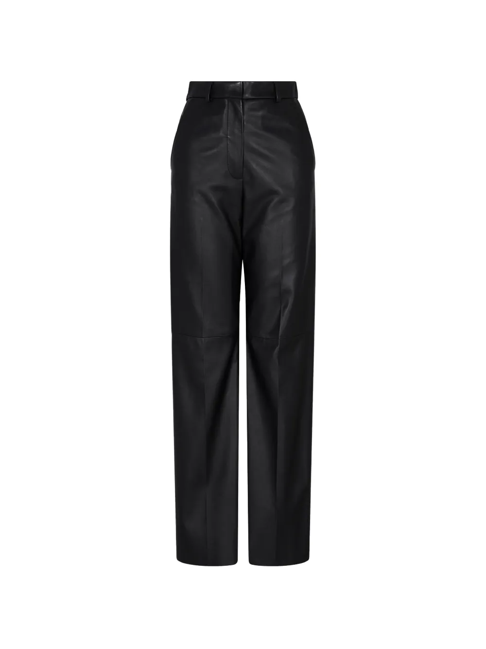 Emporio Armani Pantaloni in pelle sintetica - Nero