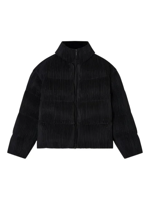 Emporio Armani pleated puffer jacket