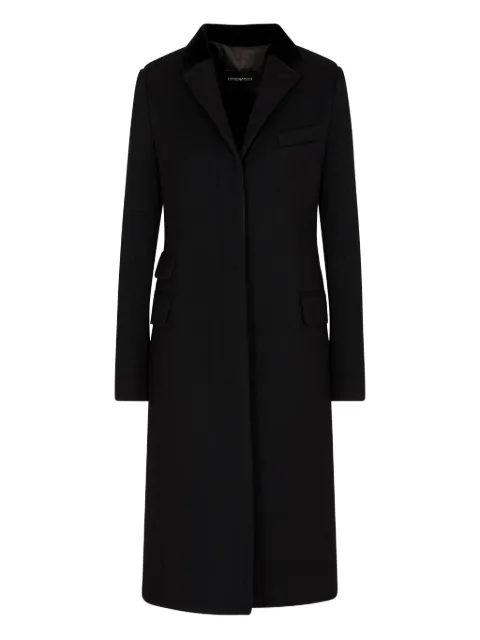 Emporio Armani single-breasted coat