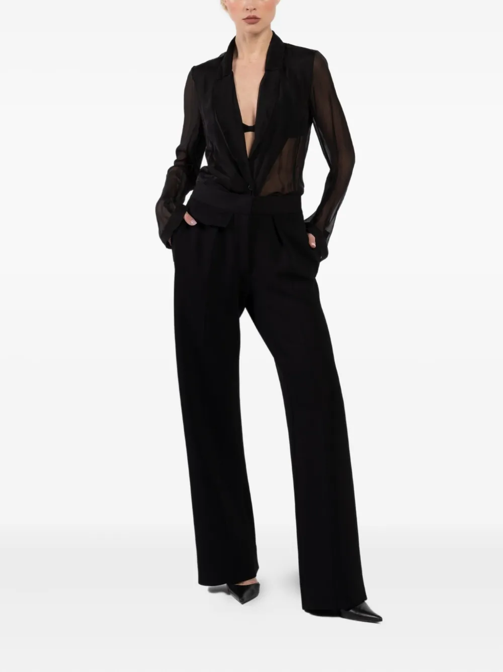 Brandon Maxwell pleated pocket trousers | Slacks | Image 2