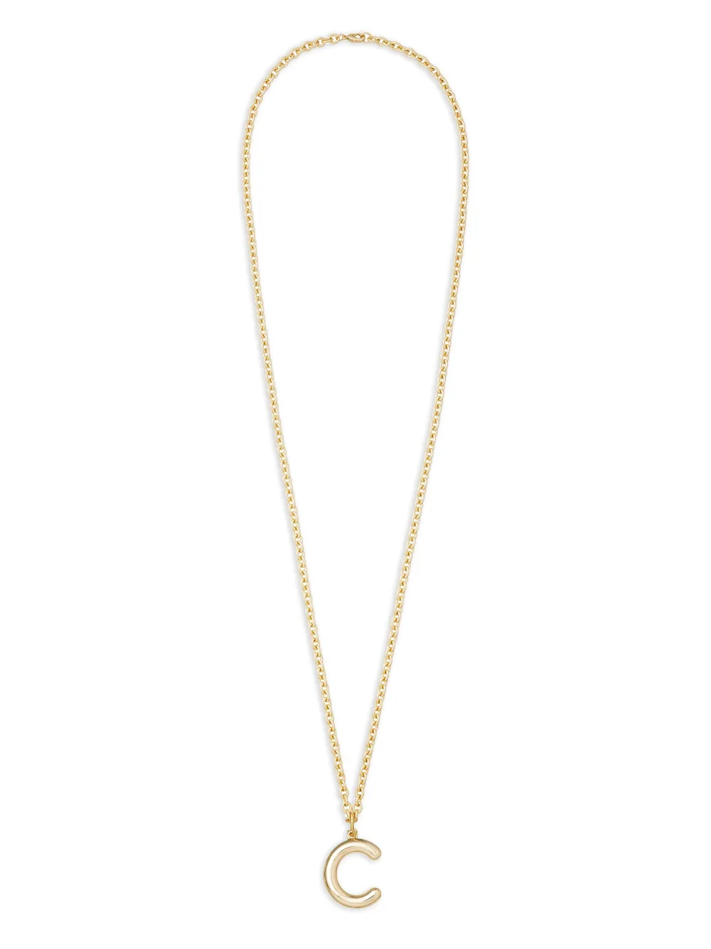 Roxanne Assoulin Big Puffy Initial necklace | Gold | Image 1