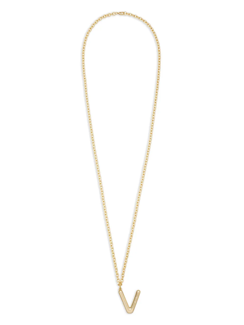 Roxanne Assoulin Big Puffy Initial necklace | Gold | Image 1