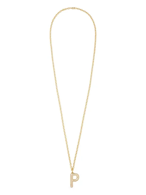 Roxanne Assoulin Big Puffy Initial necklace