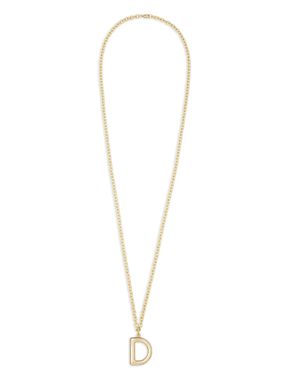 Roxanne Assoulin Big Puffy Initial necklace | Gold | Image 1