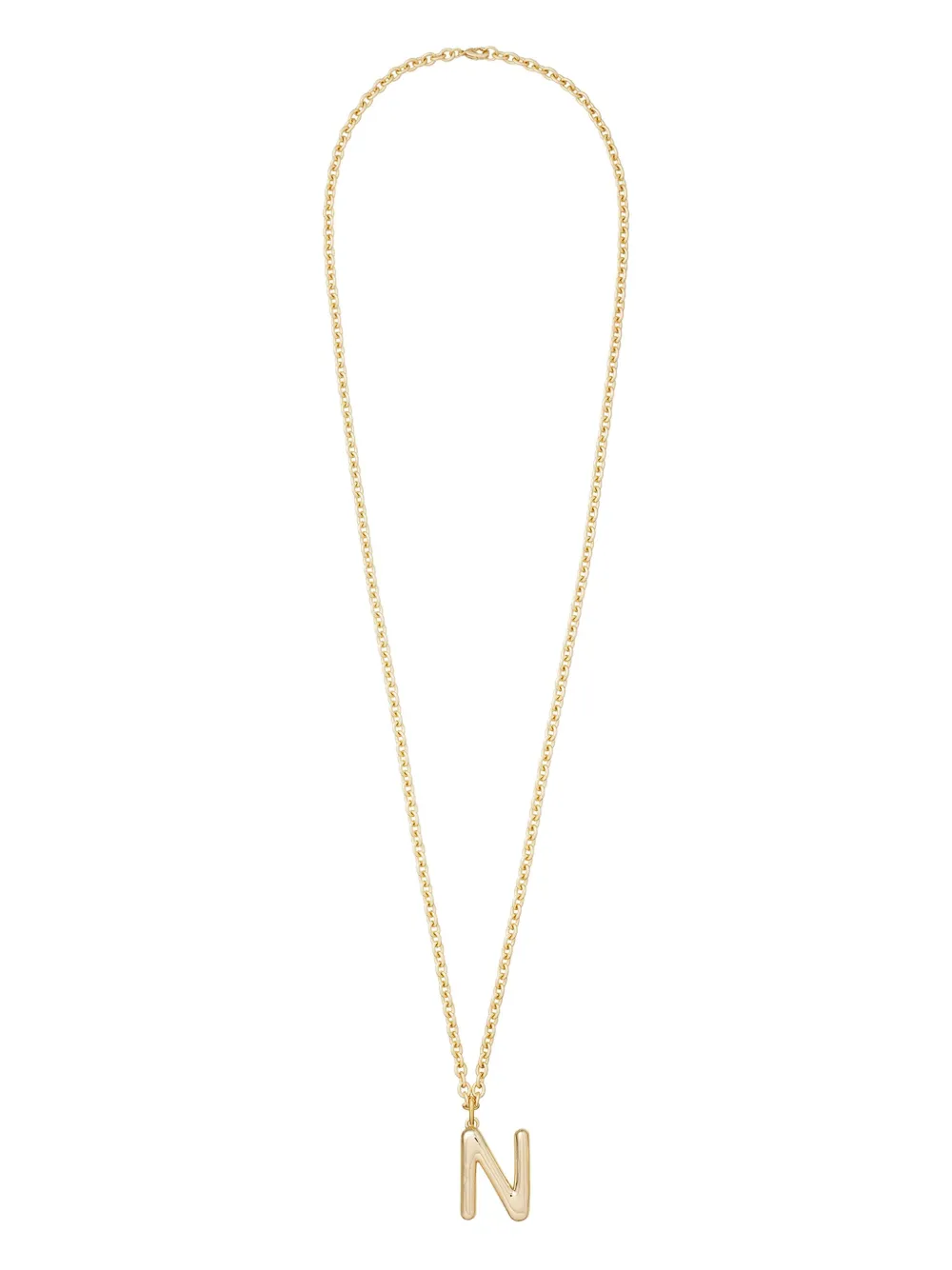 Roxanne Assoulin Big Puffy Initial necklace - Oro