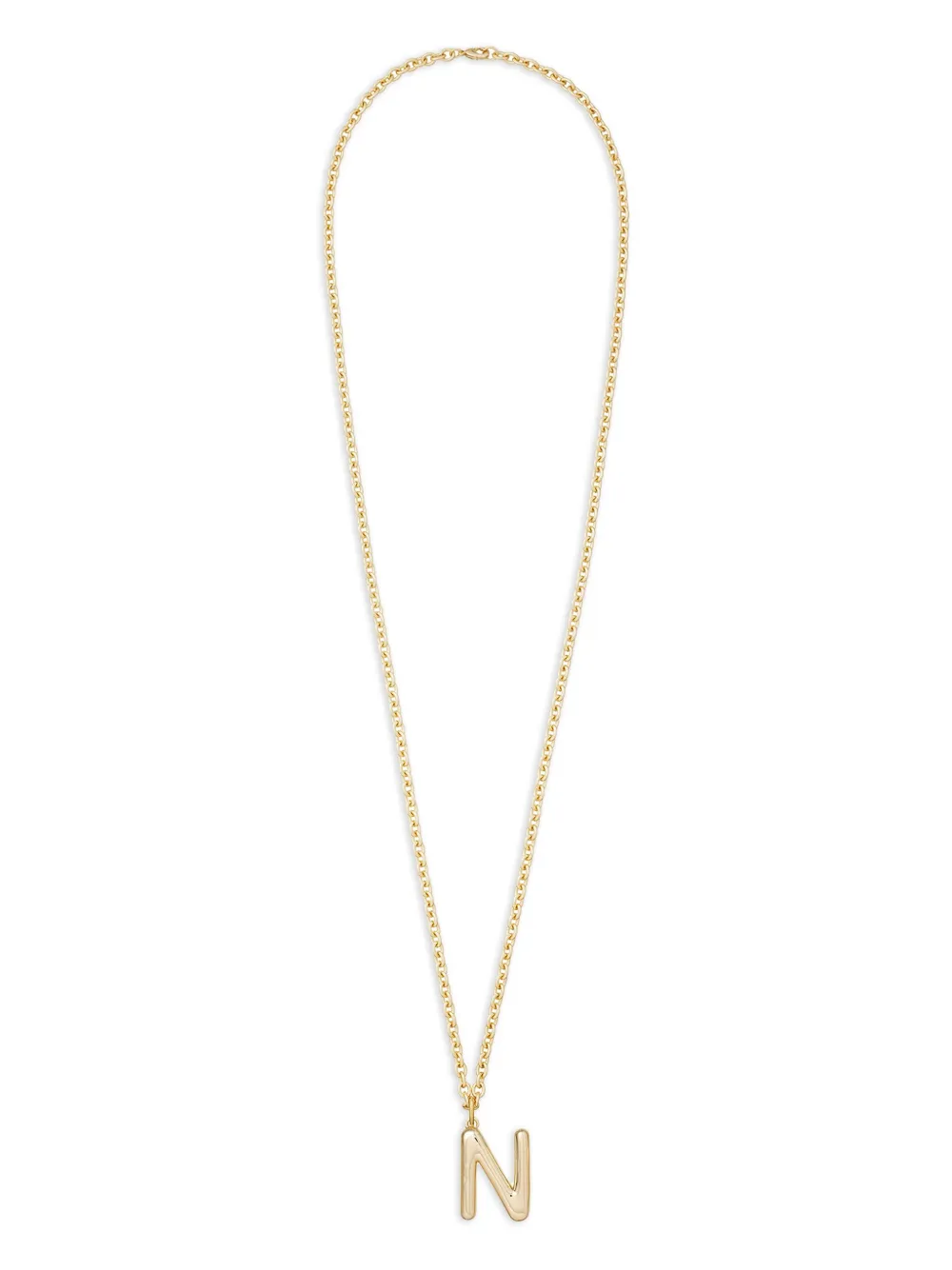 Roxanne Assoulin Big Puffy Initial necklace | Gold | Image 1