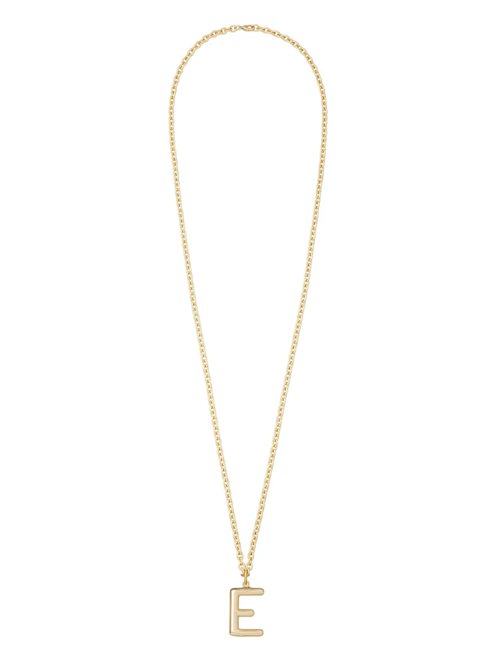 Roxanne Assoulin Big Puffy Initial necklace - Oro