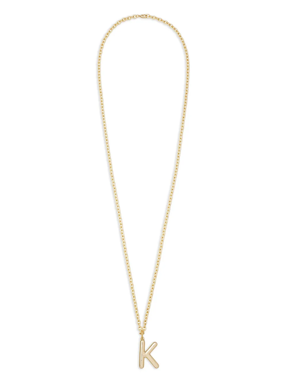 Roxanne Assoulin Big Puffy Initial necklace | Gold | Image 1