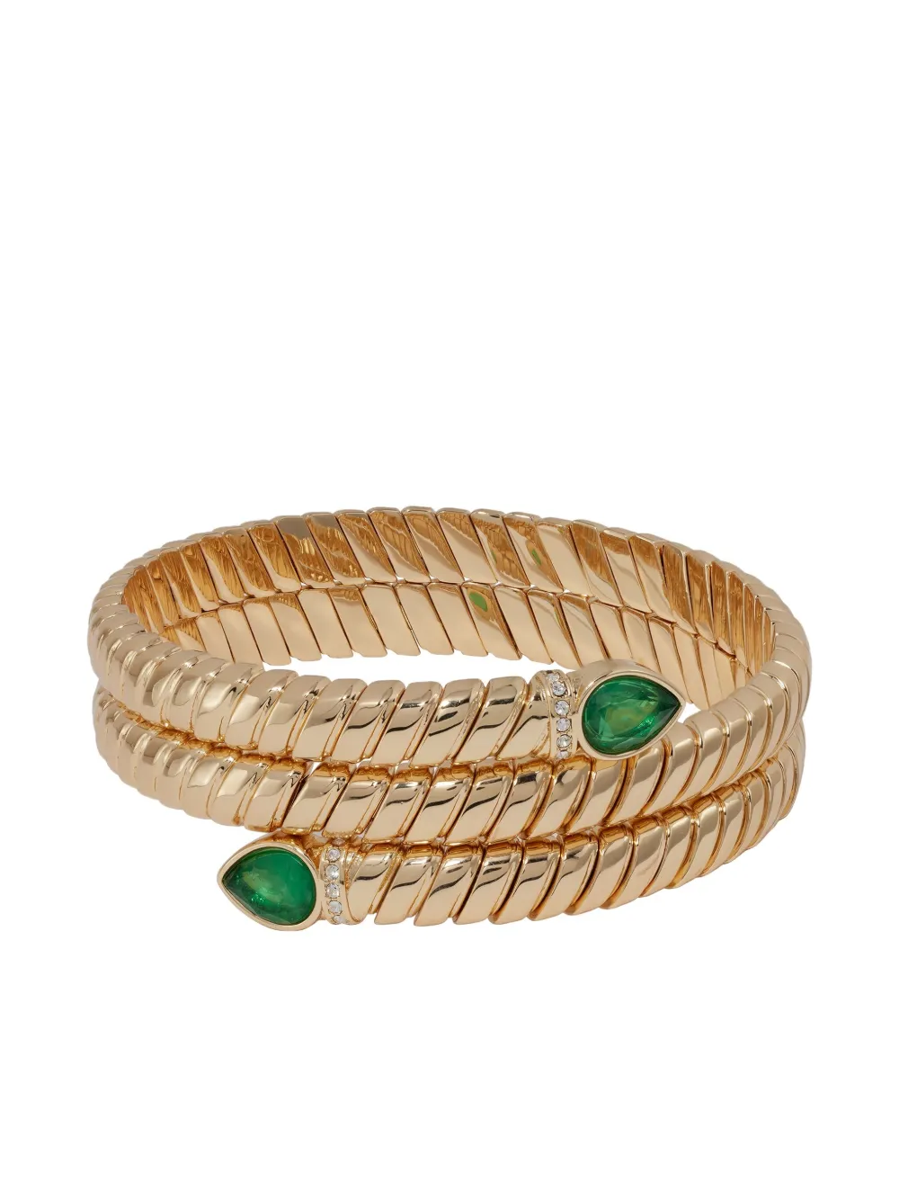 Roxanne Assoulin emerald bracelet | Gold | Image 1