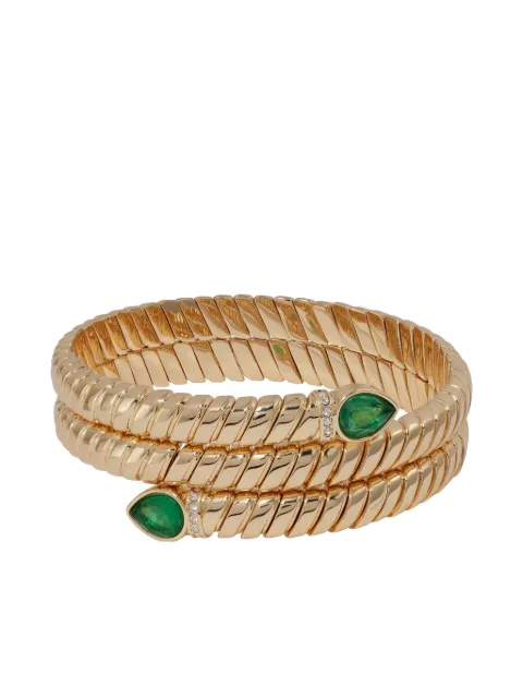Roxanne Assoulin pulsera con esmeralda