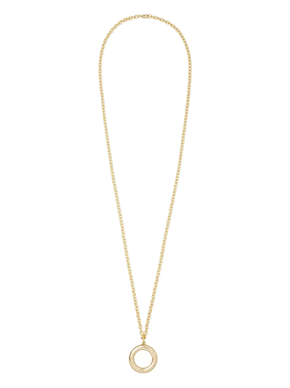 Roxanne Assoulin Big Puffy Initial necklace - Oro