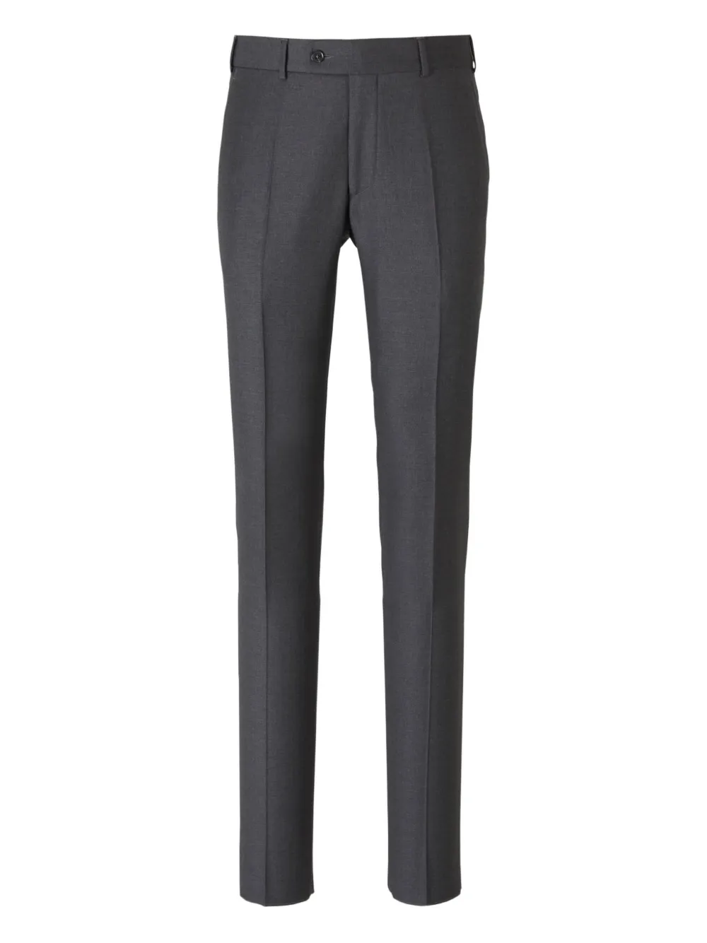 Scabal button-zip wool trousers | Black | Image 1