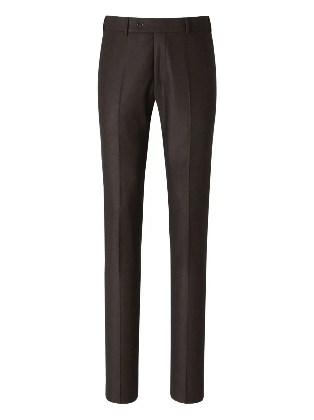 Scabal jetted-pocket trousers | Brown | Image 1