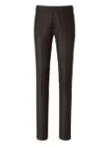 Scabal jetted-pocket trousers - Brown