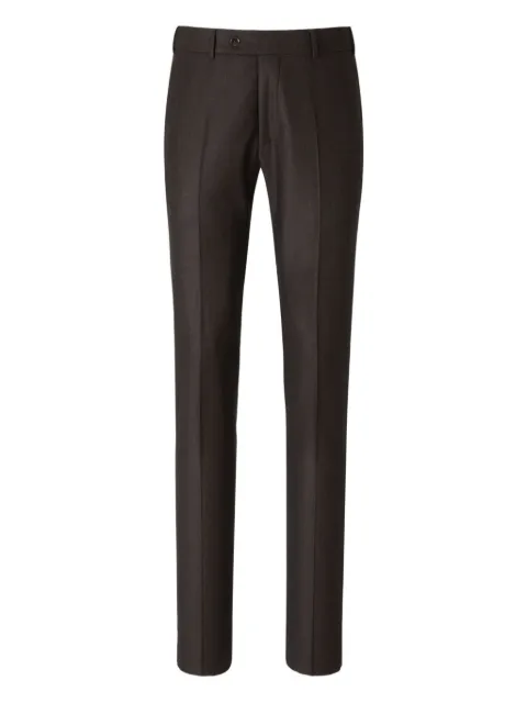 Scabal jetted-pocket trousers