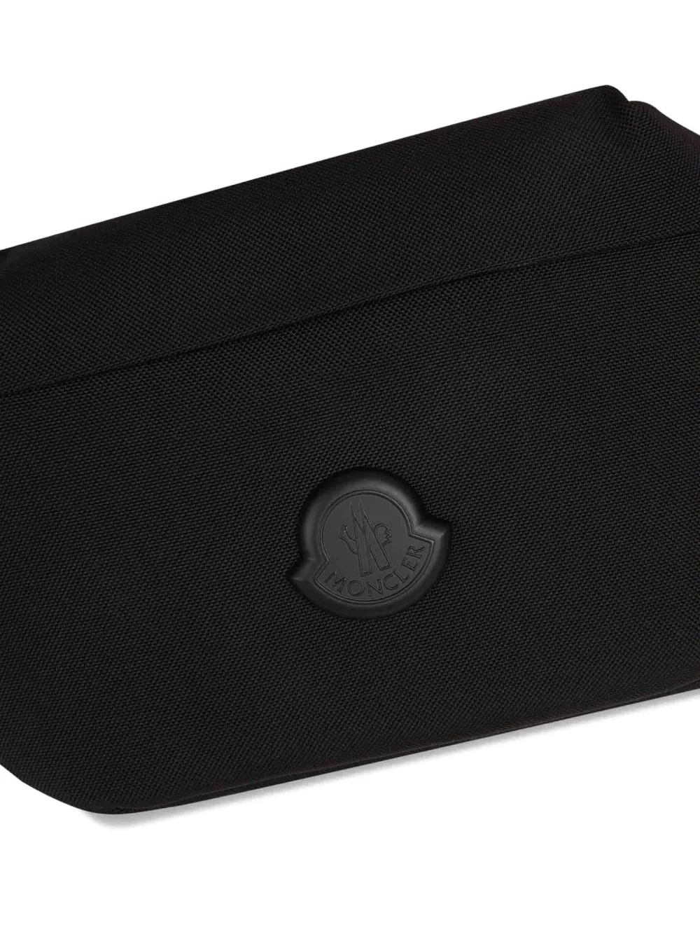 Moncler Durance kleine heuptas met logopatch Zwart