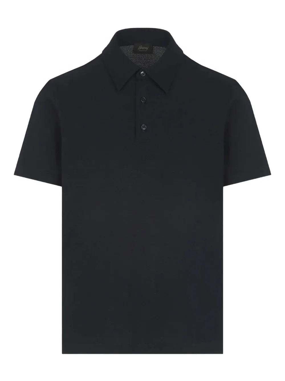 piqué-cotton polo shirt