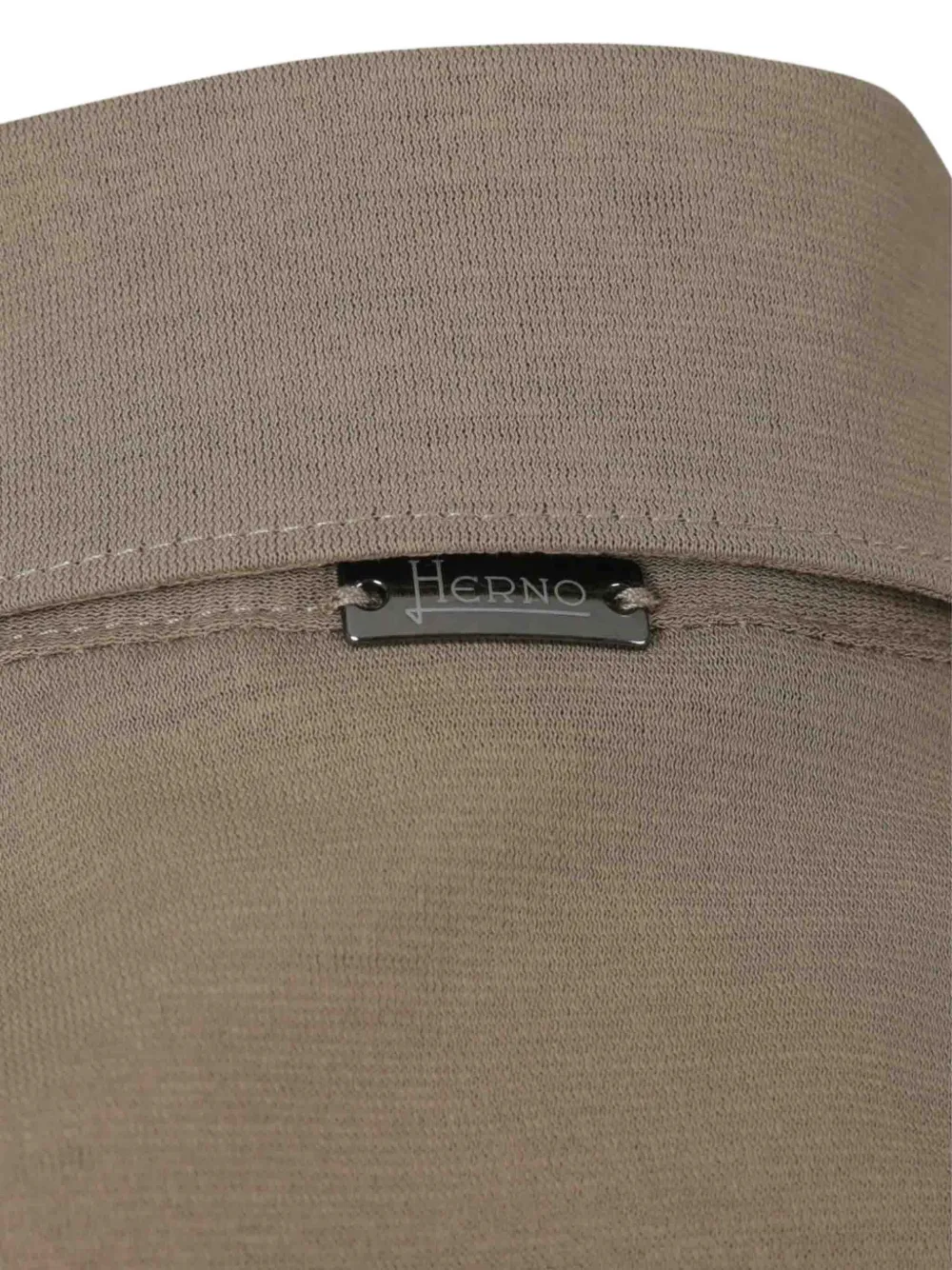 Herno Poloshirt met korte mouwen Bruin