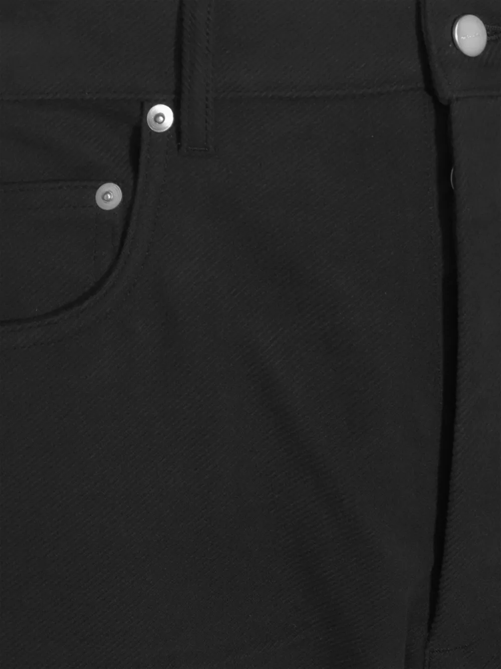 Rick Owens Jeans met vijf zakken Zwart
