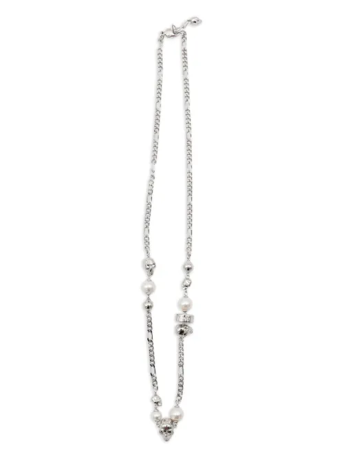 Collier à pendentif tête de mort - Alexander McQueen - Modalova