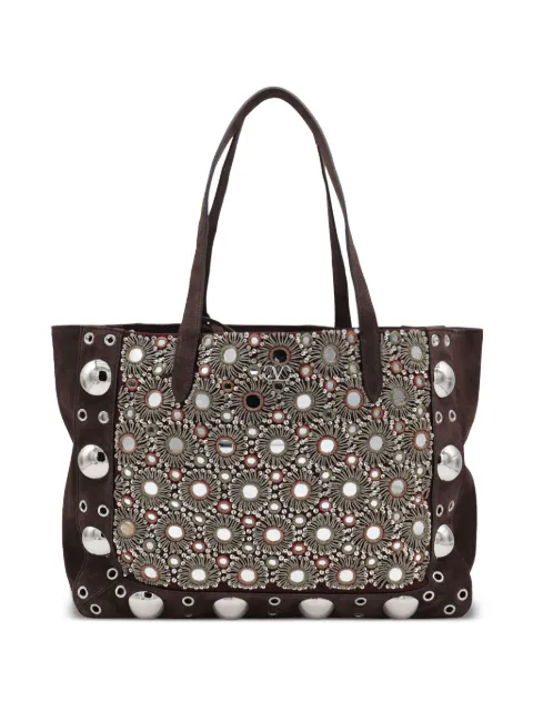 Valentino Garavani Nellcôte eyelet-embellished tote bag