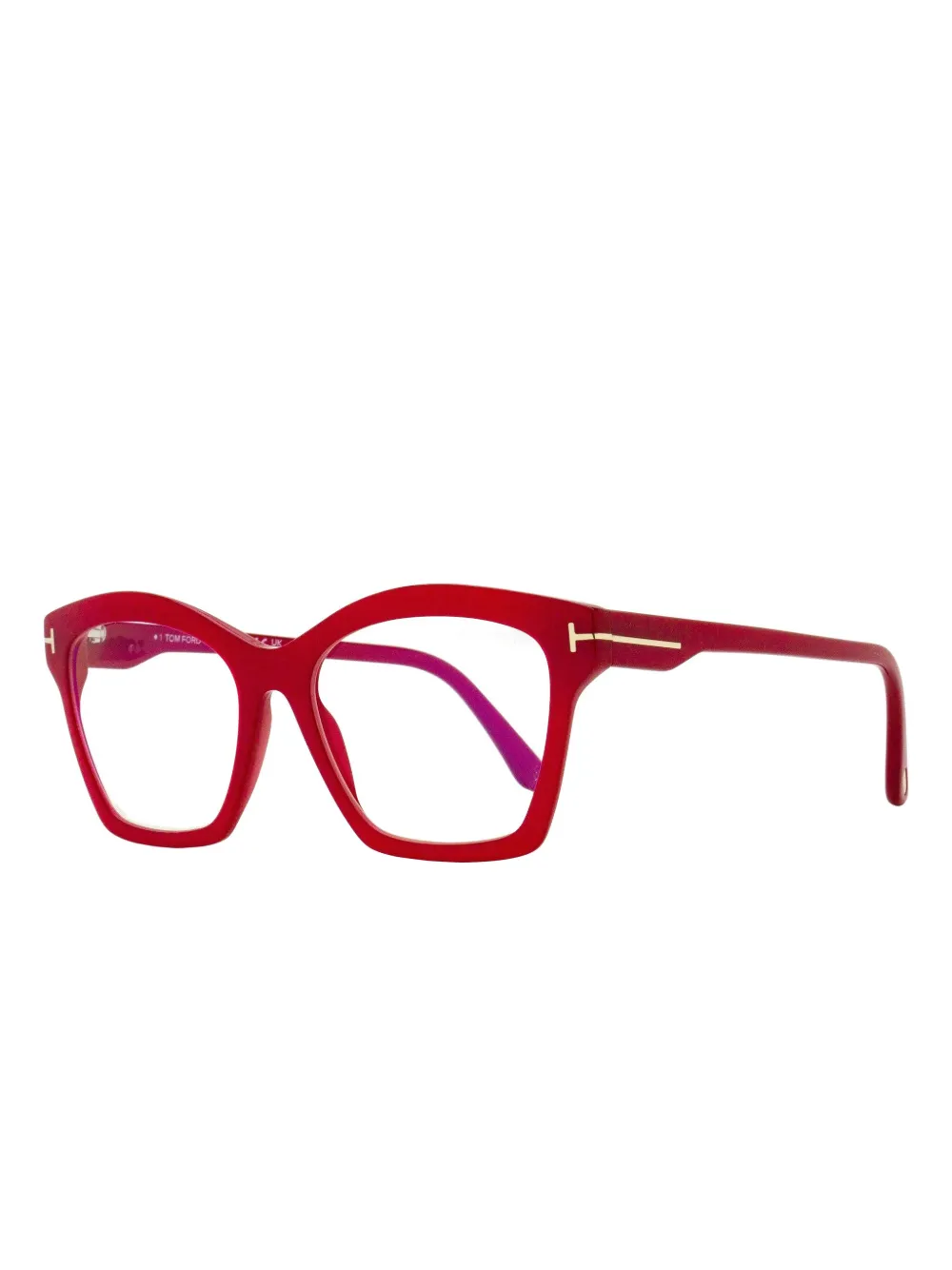 TOM FORD Eyewear butterfly-frame glasses Roze