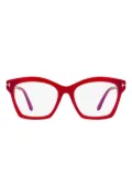 TOM FORD Eyewear butterfly-frame glasses - Pink