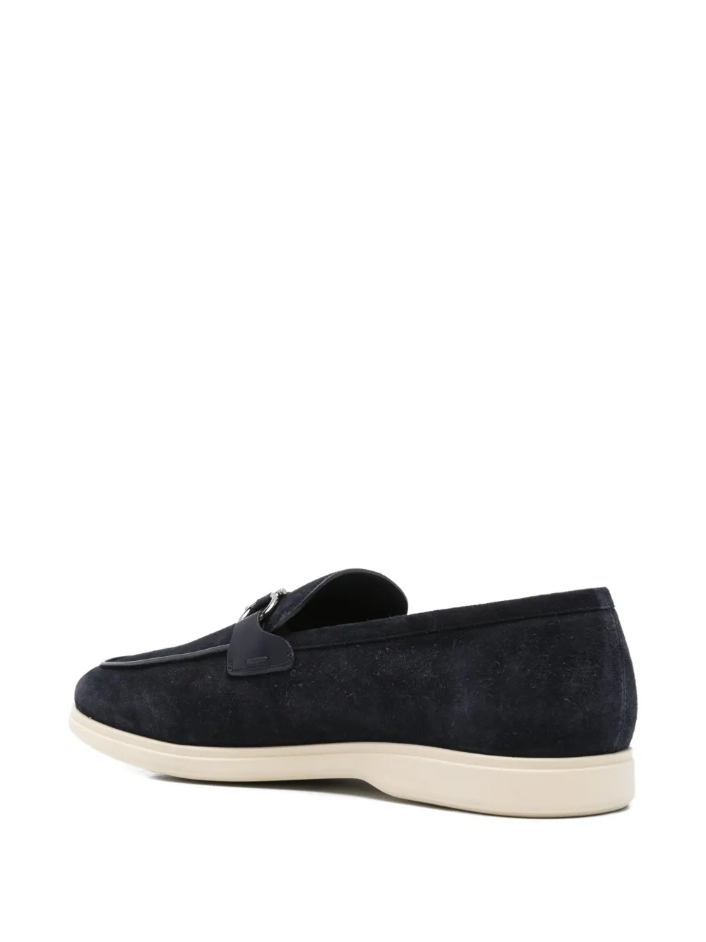 Ferragamo Cosimo suede loafers Blue