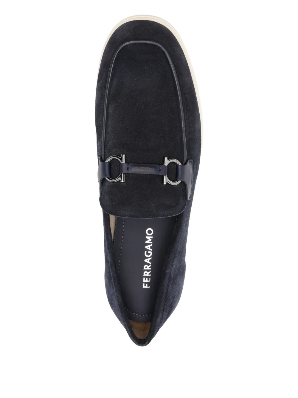 Ferragamo Cosimo suede loafers Blue