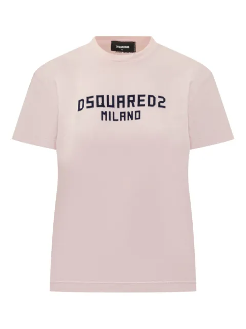 DSQUARED2 playera con logo bordado