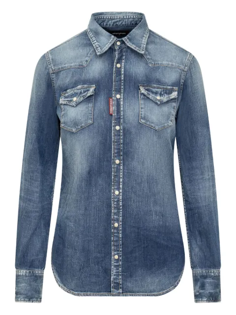 DSQUARED2 denim western shirt